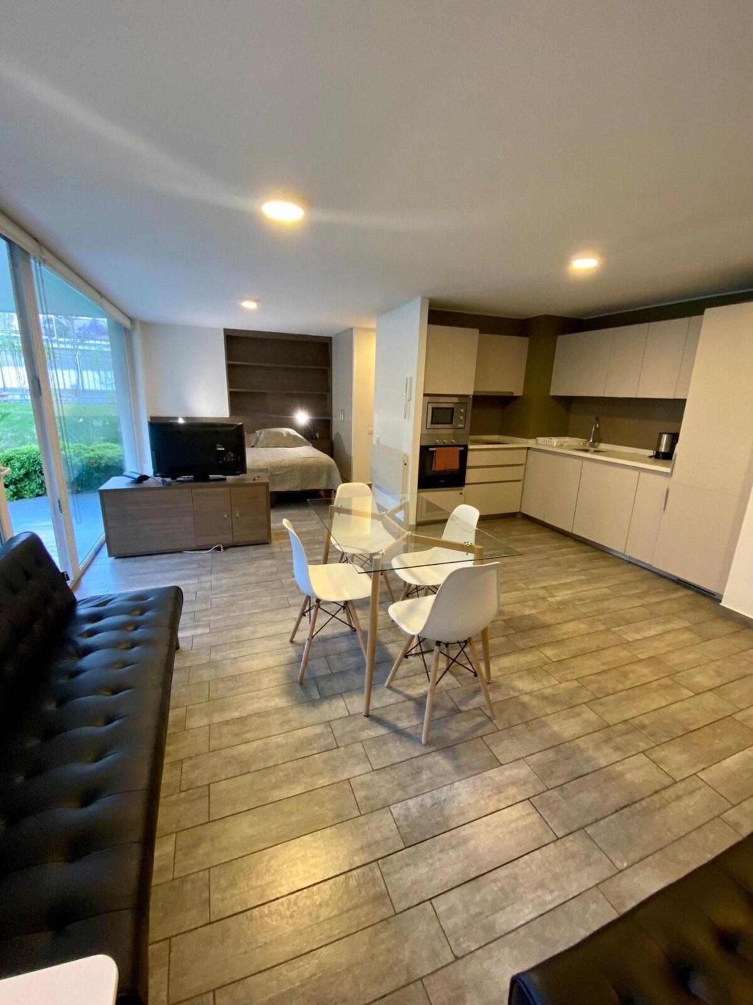 Apartamento Moderno Y Equipado Estudio En Dominicos Santiago